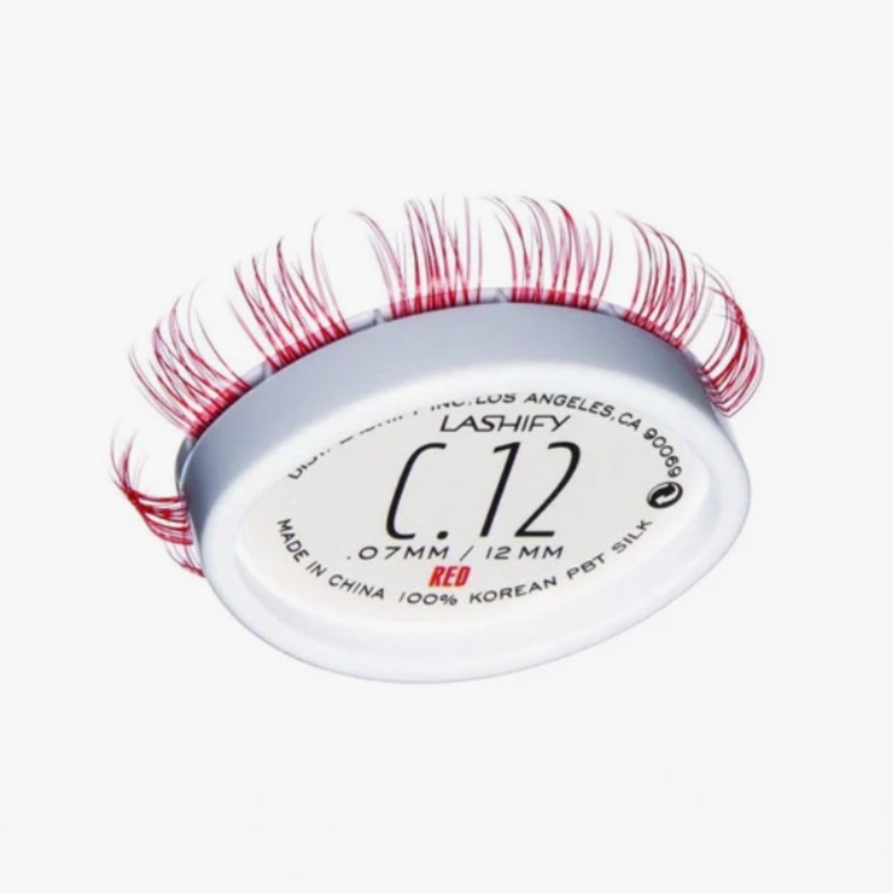 Lashify C.12 Red Lashes - Picture 2 of 4
